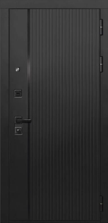 Входная дверь ДвериПРО L-45 ФЛ-259 (10мм, дуб с пилением) DPRO195393 внешняя сторона