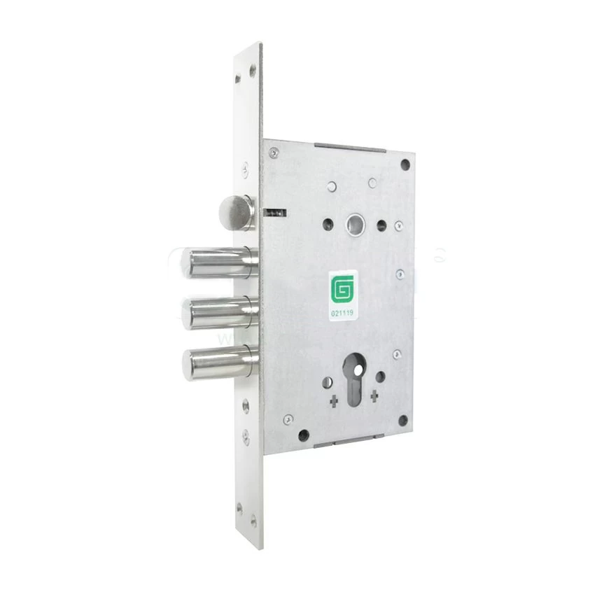 Фото Корпус врезного замка с защёлкой ЗВ 102.11 Т /128:7066/