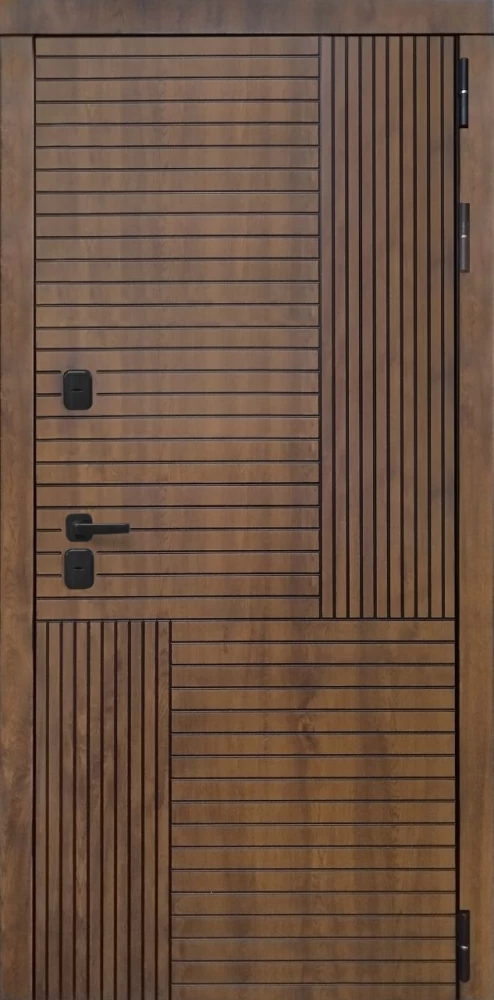 Входная дверь ДвериПРО Авеста ПВХ 10мм Астрод Velutto Grigio DPRO195710 внешняя сторона