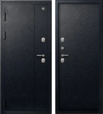 Дверь Термо-111 Черный муар - Черный муар