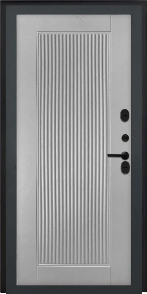 Входная дверь ДвериПРО L Термо ПВХ 10мм Астрод Velutto Grigio DPRO198171 внутренняя сторона