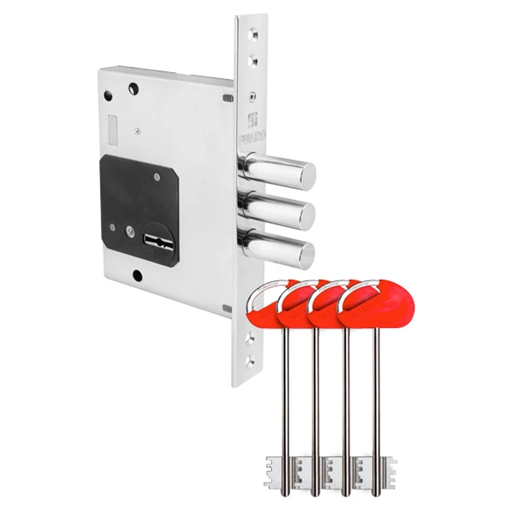 Фото Замок врезной сувальдный MDV25/S-60.00.3R16 4key