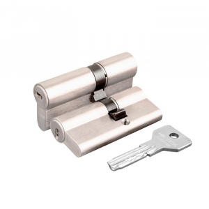 Цилиндровый механизм Cisa ASIX OE300-19.12 (80 мм/30+10+40), НИКЕЛЬ
