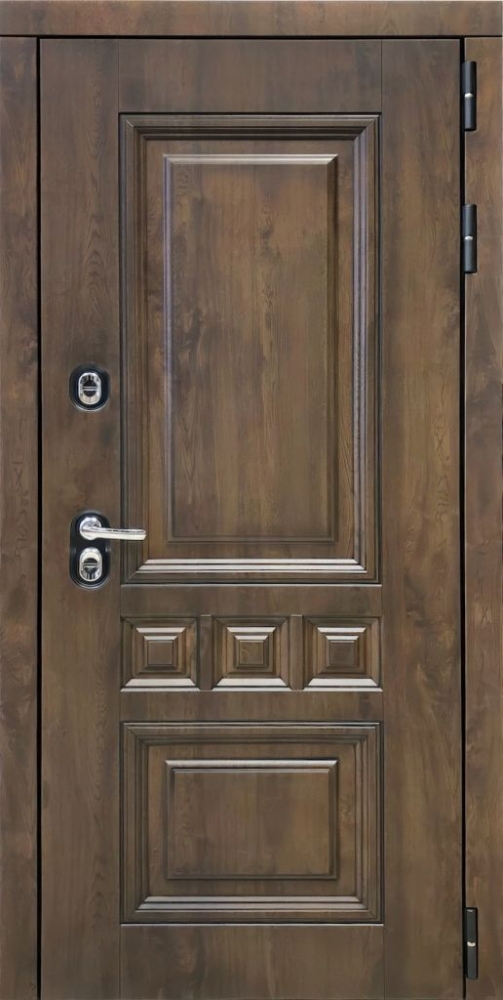 Входная дверь ДвериПРО Аура ФЛ 244 венге DPRO195732 внешняя сторона