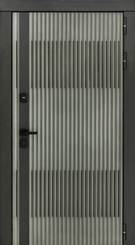 Входная дверь ДвериПРО Elfy ФЛЗ-649 капучино (зеркало) DPRO196799 внешняя сторона