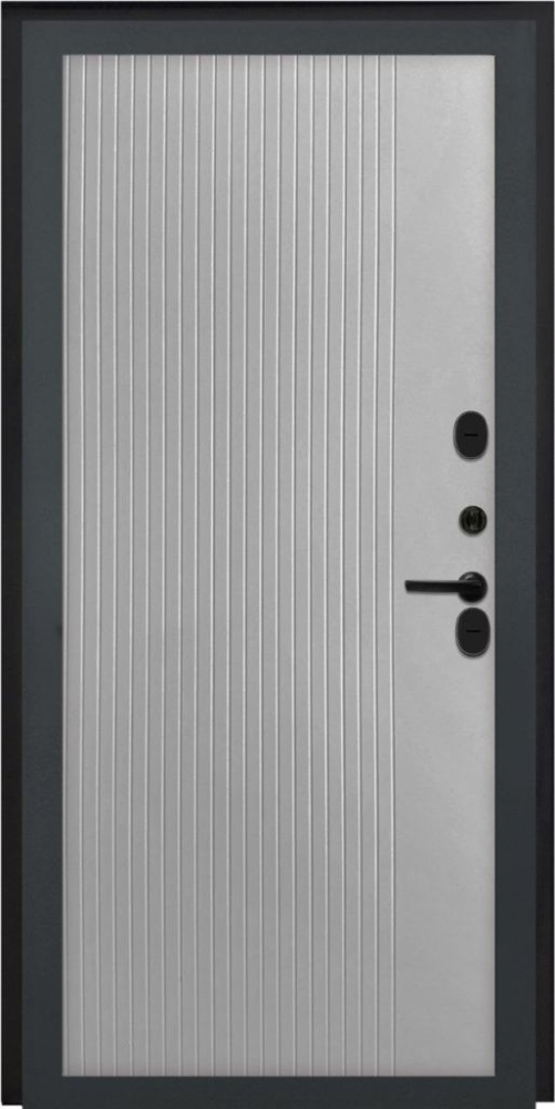 Входная дверь ДвериПРО L-Термо серебро ФЛ-790 Velutto Grigio DPRO196830 внутренняя сторона