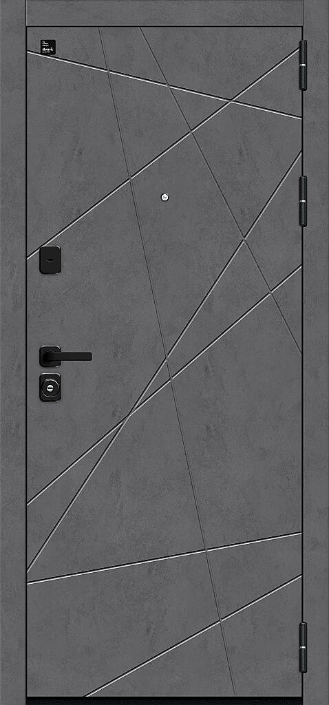 Фото Входная дверь Граффити-5/5 Slate Art/Look Art BR5635 внешняя сторона